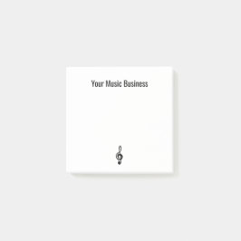 音楽シンボルシンプルクレフ、 音符記号 ポストイット