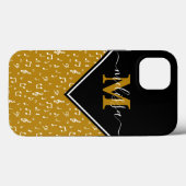 音楽シンボルパーソナライズされたCase-Mate iPhoneケース Case-Mate iPhoneケース (裏面 (横))