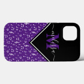 音楽シンボルパーソナライズされたCase-Mate iPhoneケース Case-Mate iPhoneケース (裏面 (横))