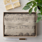 音楽シートジャンクジャーナルのバックラウンドシート 薄葉紙 (ギフト)