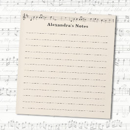 音楽シート ノートパッド