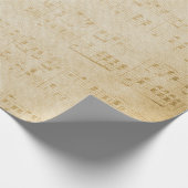 音楽シート ラッピングペーパー (角)