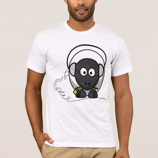 音楽シープTシャツ Tシャツ (正面)