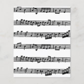 音楽スクラップブック紙 (正面)