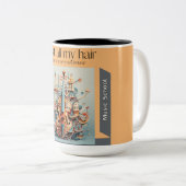 音楽スクール音楽アクセサリー音楽ブックミュージックl ツートーンマグカップ (正面右)