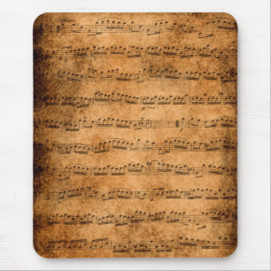 音楽スコア- mousepad マウスパッド