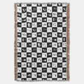 音楽スタイリッシュ注モダンおよび楽器 スローブランケット (正面縦)