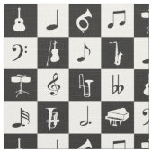 音楽スタイリッシュ注モダンおよび楽器 ファブリック (クローズアップ)