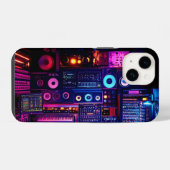 音楽スタジオ iPhoneケース (裏面横)