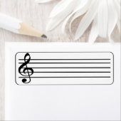 音楽スタッフ1 ラベル (インサイチュ)