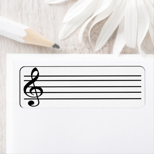 音楽スタッフ1 ラベル (インサイチュ)