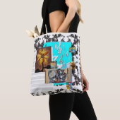 音楽スタッフ トートバッグ (クローズアップ)