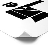 音楽ストップユーモア2を逮捕する ポスター (角)