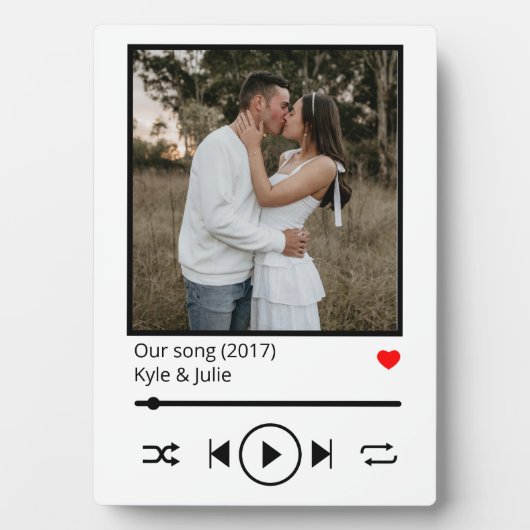 音楽ストリーミングフォトディスプレイプラーク フォトプラーク (正面)