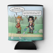 音楽ストリーミングプおもしろいンクーラーボックス 缶クーラー (裏面)