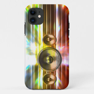 音楽スピーカーとパーティーライト iPhone 11 ケース