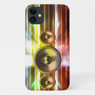 音楽スピーカーとパーティーライト iPhone 11 ケース