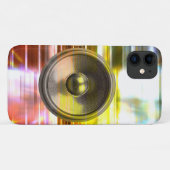 音楽スピーカーとパーティーライト Case-Mate iPhoneケース (裏面(横))