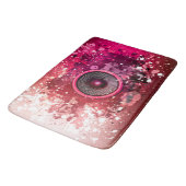 音楽スピーカーと絵を描(ばちゃばちゃ)跳ねる バスマット (アングル)