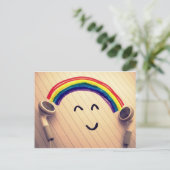 音楽スマイル ポストカード (スタンド正面)