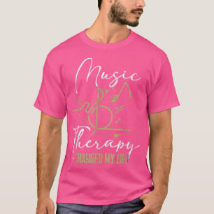 音楽セラピー患者クリエイティブアーツサイコセラピー Tシャツ