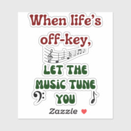 音楽セラピー シール