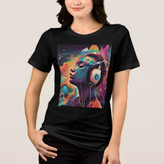 音楽セラピーTシャツ トライブレンドＴシャツ