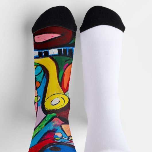 音楽ソックス ソックス (上部)