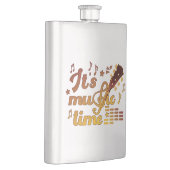 音楽タイム、金ゴールドギターミュージカル フラスク (右)