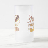 音楽タイム、金ゴールドギターミュージカル フロストグラスビールジョッキ (中央)