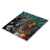 音楽タイルの解剖学 タイル (側面)