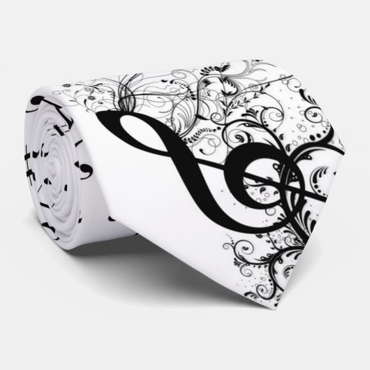 音楽タイ ネクタイ (ロール)