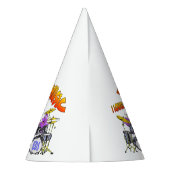 音楽タコパーティー帽子 パーティーハット (裏面)