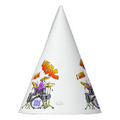 音楽タコパーティー帽子 パーティーハット (左)