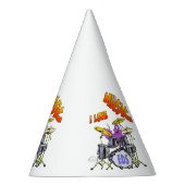 音楽タコパーティー帽子 パーティーハット (右)