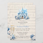 音楽ダスティブルーチャーチブランチ&バブリー 招待状 (正面/裏面)