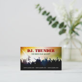 音楽ダンスの名刺 名刺 (スタンド正面)