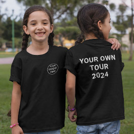 音楽ツアーグループ合唱学校ロゴTシャツ Tシャツ