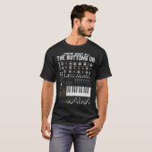 音楽テクノミニマルMixer Studio DJのテーマ Tシャツ (正面フル)