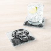 音楽テープ ガラスコースター (アングル)