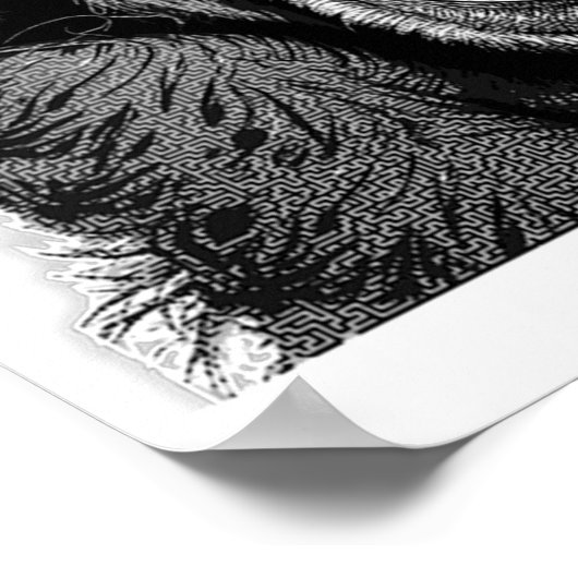 音楽テープ ポスター (角)