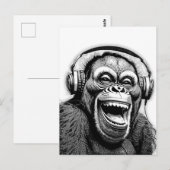 音楽テープ ポストカード (正面/裏面)