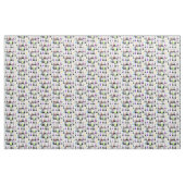 音楽テーマのギターのプリントの生地材料 ファブリック (ヤード)