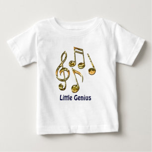 音楽テーマギフトコレクション ベビーTシャツ