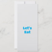 音楽テーマ結婚のメニュー セーブザデート (裏面)