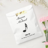 音楽テーマ結婚ズ フェイバーバッグ (封をした状態)