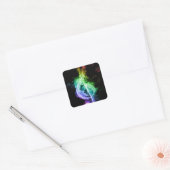 音楽テーマ スクエアシール (封筒)