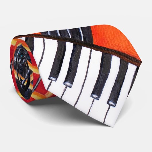音楽テーマ ネクタイ (ロール)
