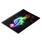 音楽テーマ ノートブック (左側)