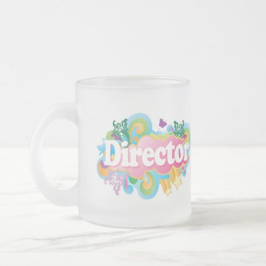 音楽ディレクターレトロの破烈 フロストグラスマグカップ (左)